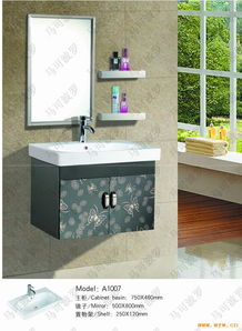 馬可波羅A1007不銹鋼浴室柜 品質與設計的完美結合